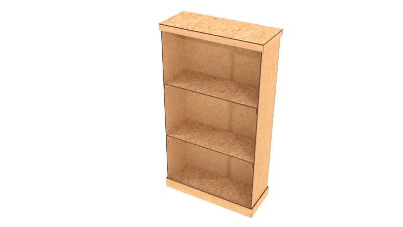 Estante 160 x 90 x 35 x 0,9